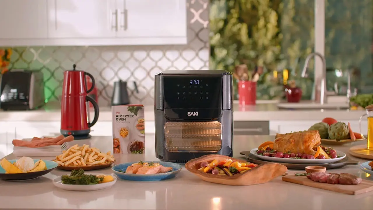 7Hills Video Productions SAKI Air Fryer Product Video Hero