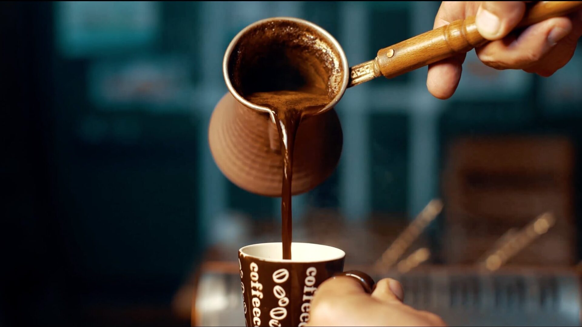 coffee shop commercial