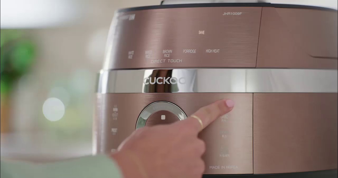 Cuckoo Rice Cooker Product Promo Video Close