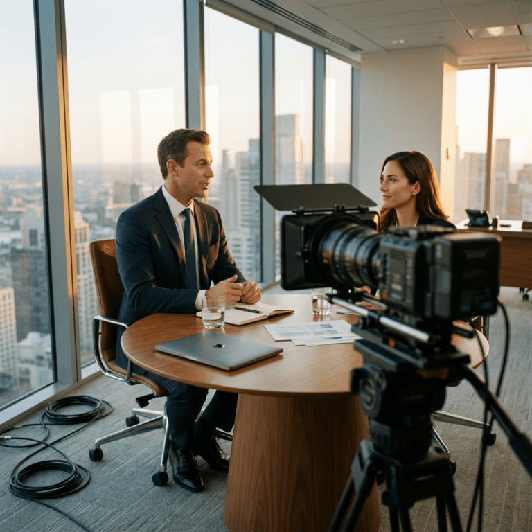 Finance and fintech video production