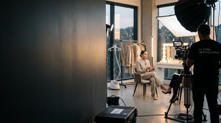 Beauty and fashion video production