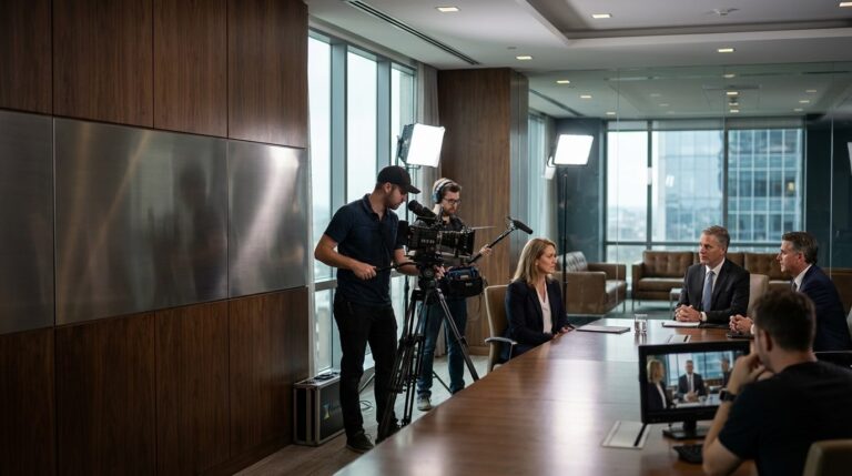 Professional services video production