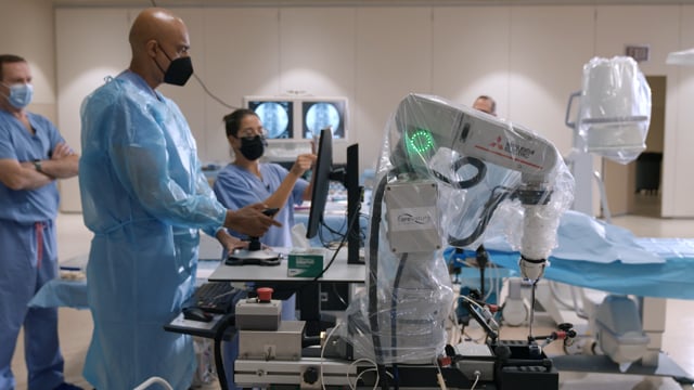Carevature spine surgery robotics brand film produced by 7 Hills Productions
