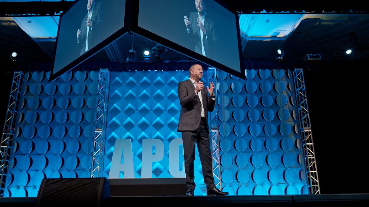 APC conference speakers event video produced by 7 Hills Productions