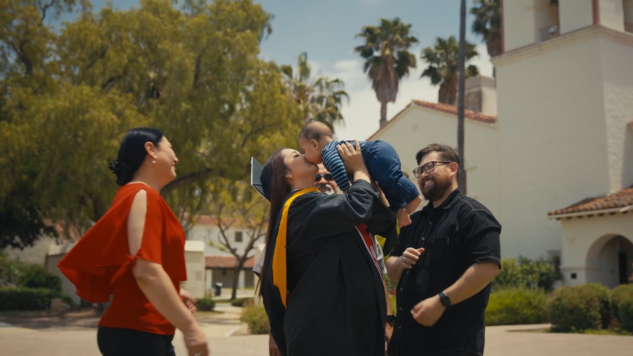 CSU Channel Islands graduation film still
