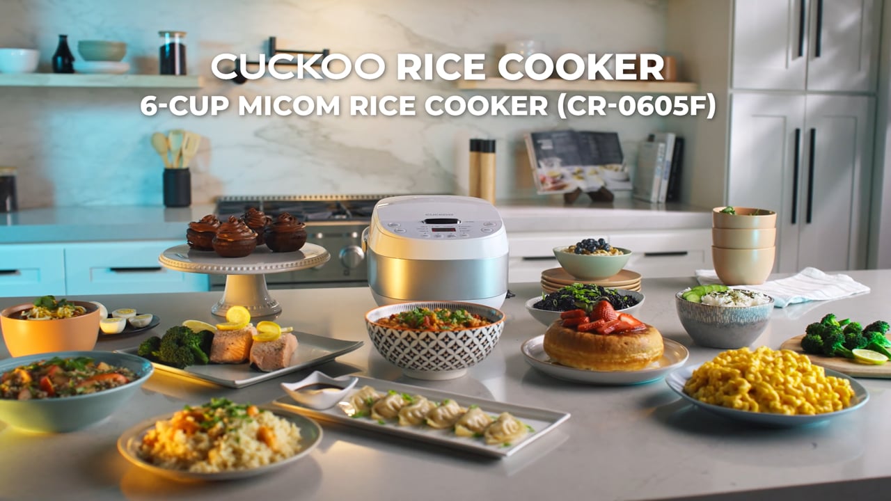 Cuckoo rice cooker lifestyle film still