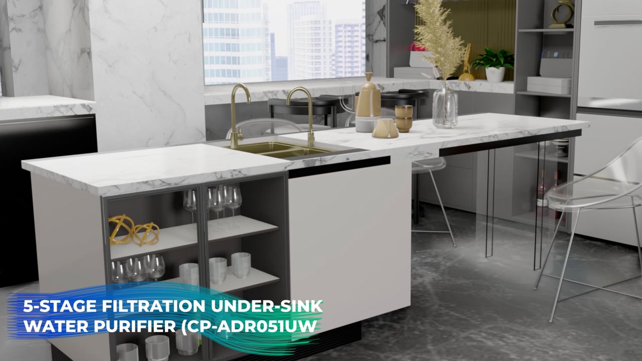 Cuckoo water purifier animated explainer still