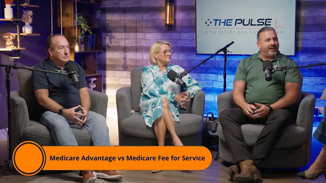 Desert Oasis healthcare podcast still