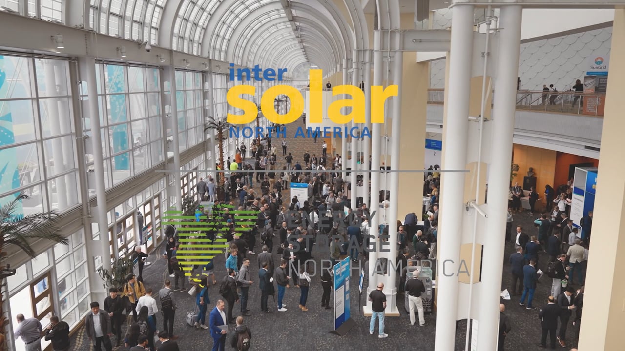Intersolar North America trade show highlight film produced by 7 Hills Productions