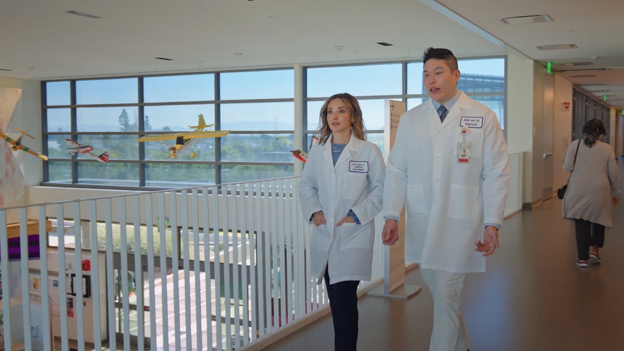 Kaiser Permanente dermatology recruitment video still