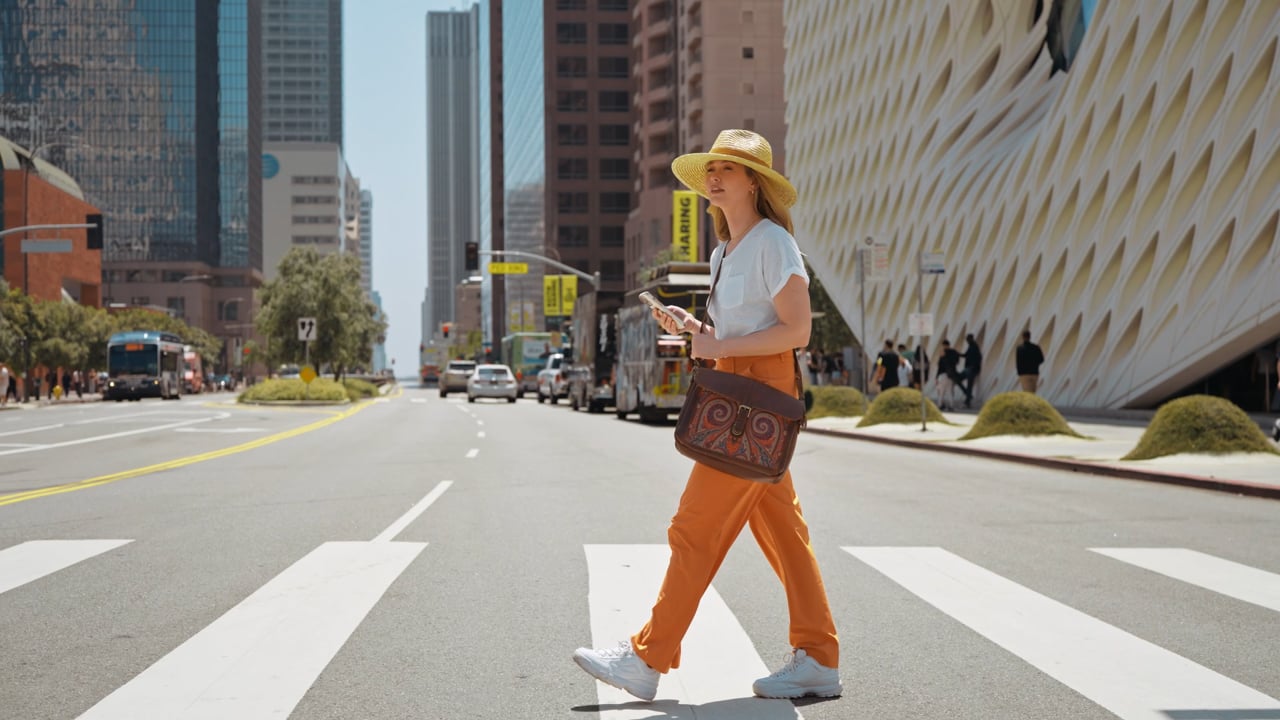Lifestyle bag 15-second CTV spot, product on the move