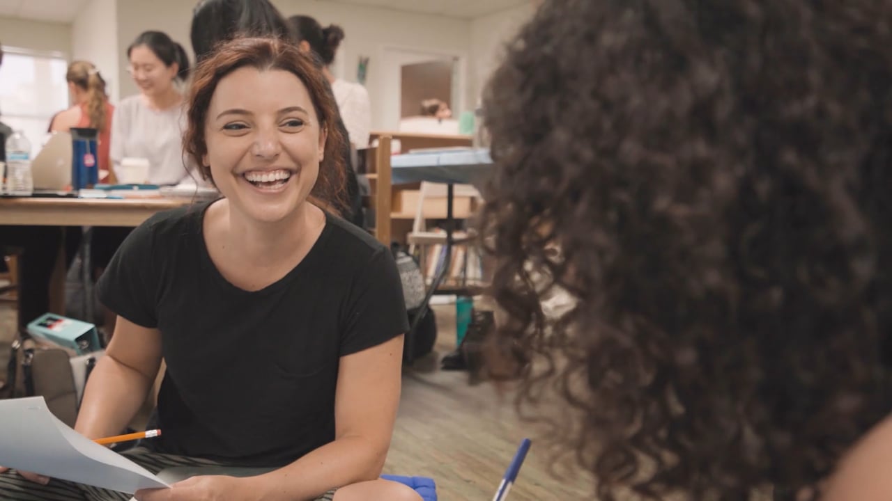 Montessori teacher education workshop video still