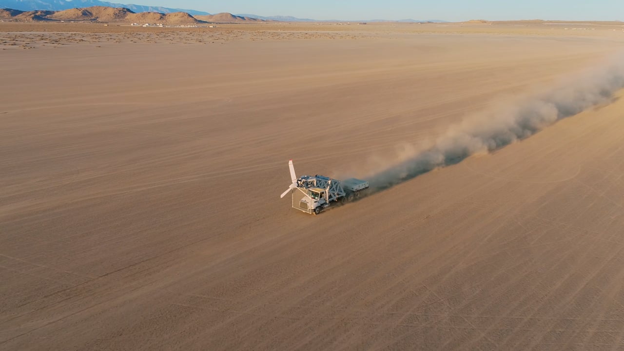 Overair aerospace brand film still