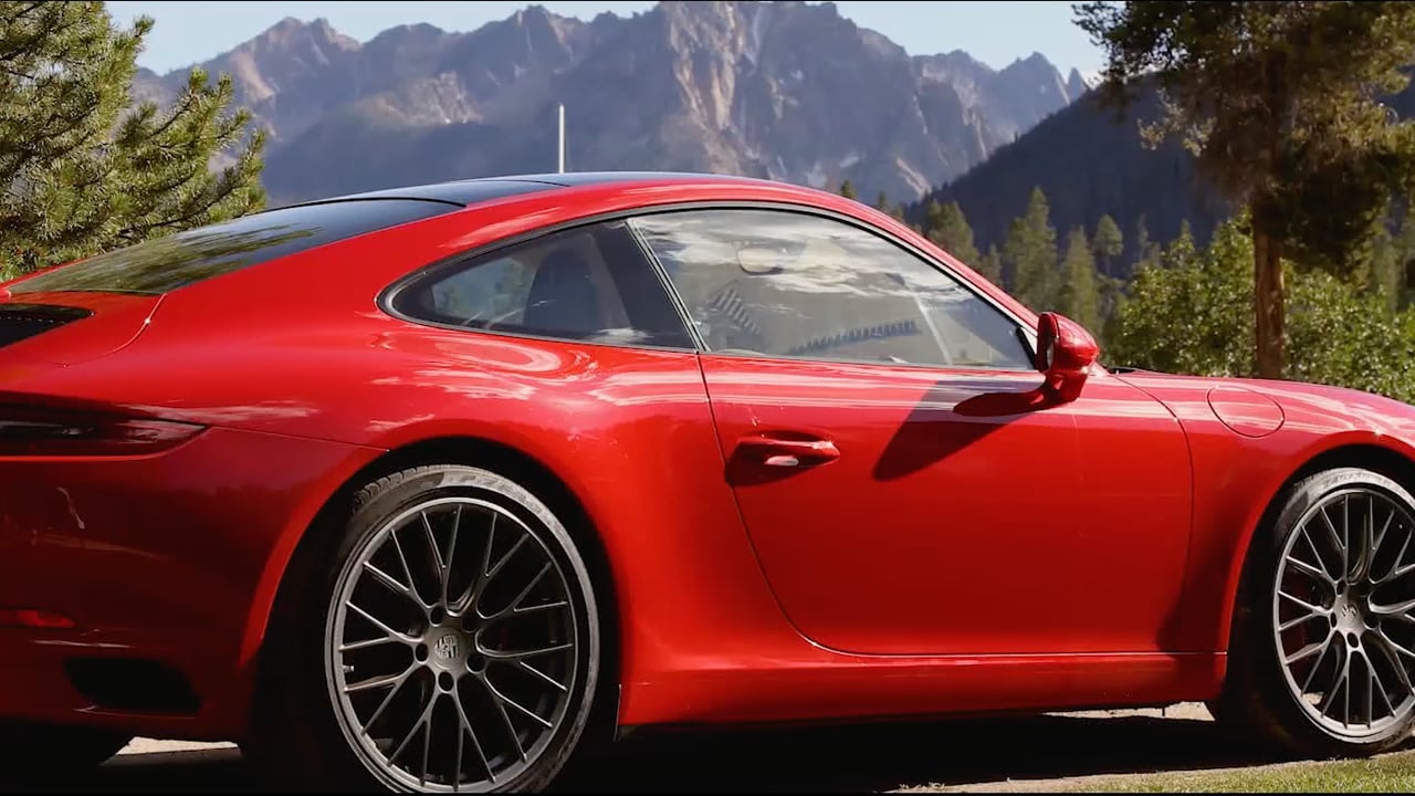Porsche commercial still