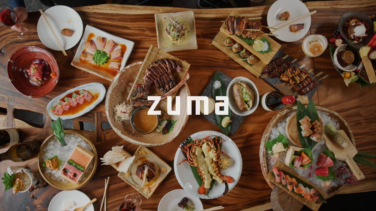 Zuma Restaurant promo video still
